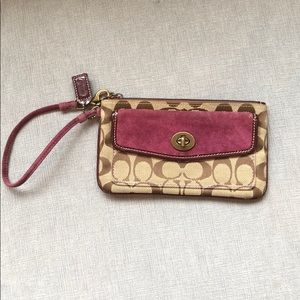 AUTHENTIC Coach Wristlet